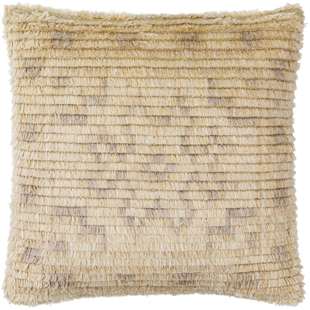 Rhydian Wool Blend Throw Pillow